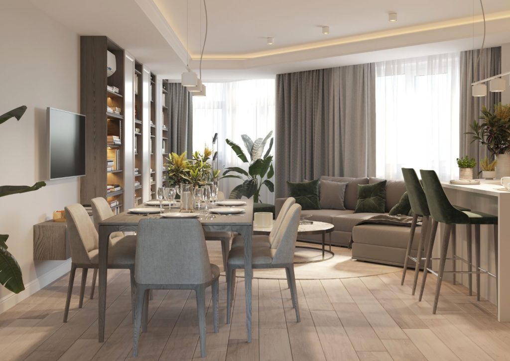 Open space. Cum să c&acirc;știgi spațiu &icirc;ntr-o manieră stilată, printr-o combinație de arhitectură și design interior?